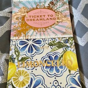 Colourpop Limoncello & Ticket To Dreamland Palette Bundle